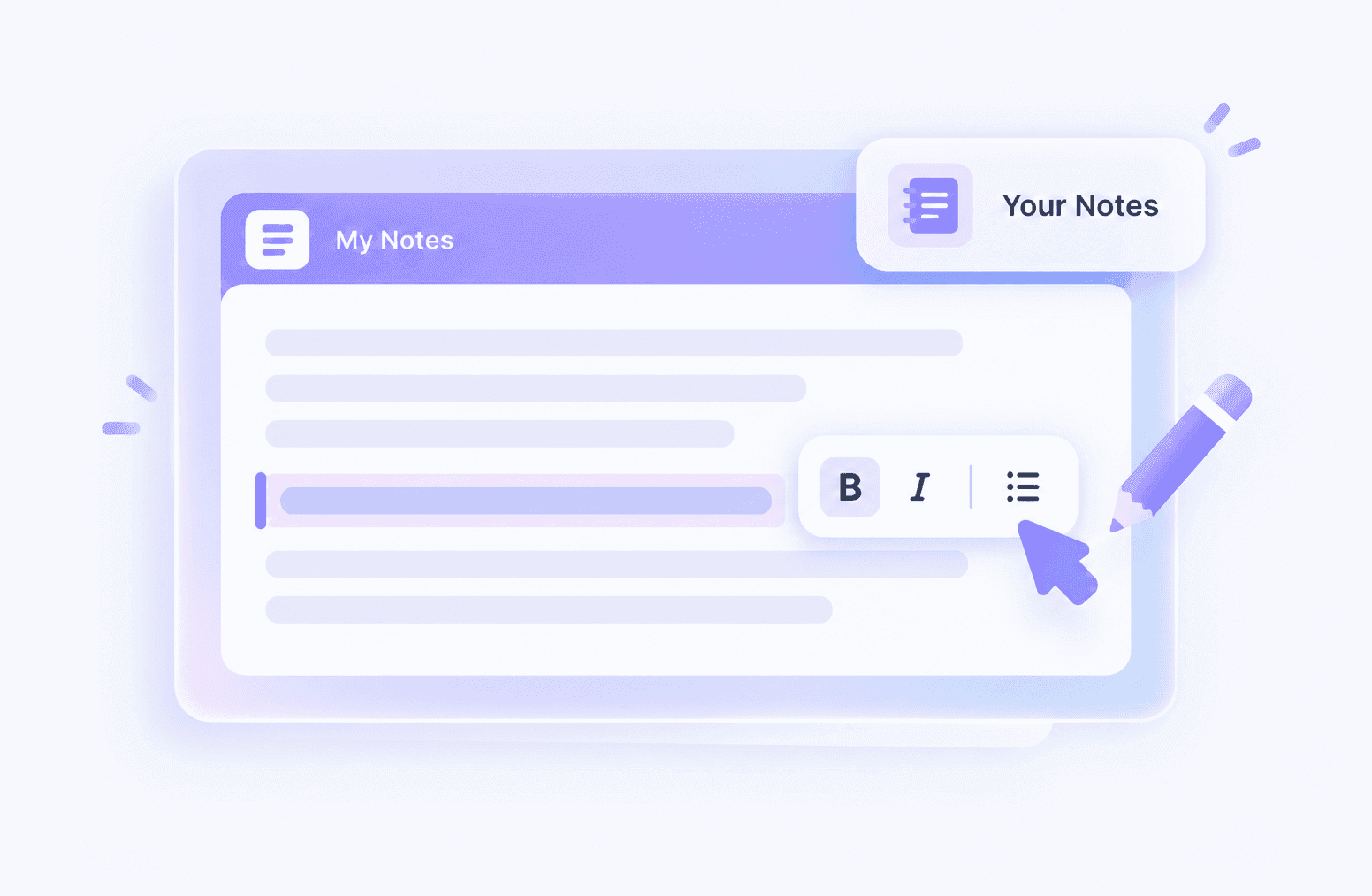 online private Notizen – Notizen bearbeiten und personalisieren
