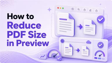 Como Reduzir o Tamanho do PDF no Pré-visualização no Mac ou Online