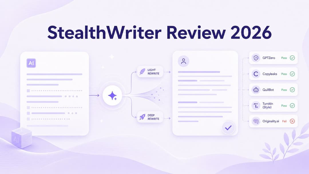 StealthWriter Review: Is het de beste AI-humanizer om AI-detectie te omzeilen?