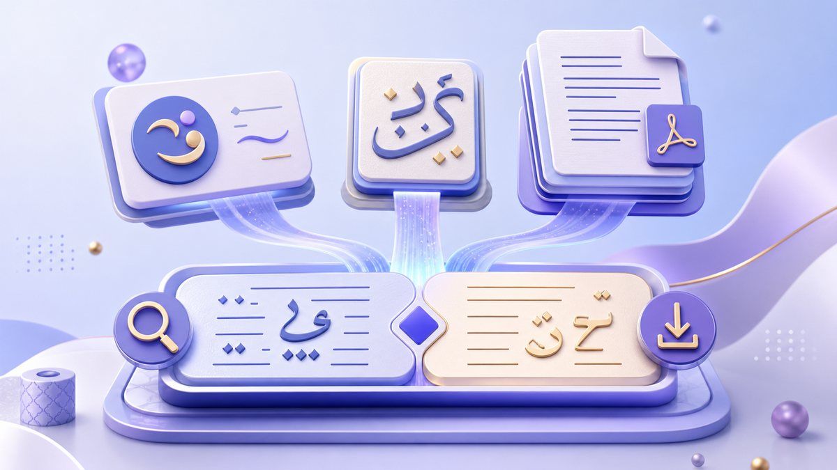 Translate Arabic Names, Letters, Text, and Documents