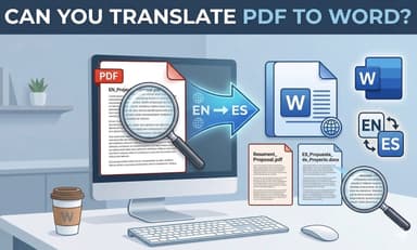 Cómo traducir un PDF a Word con IA (sin perder el formato)