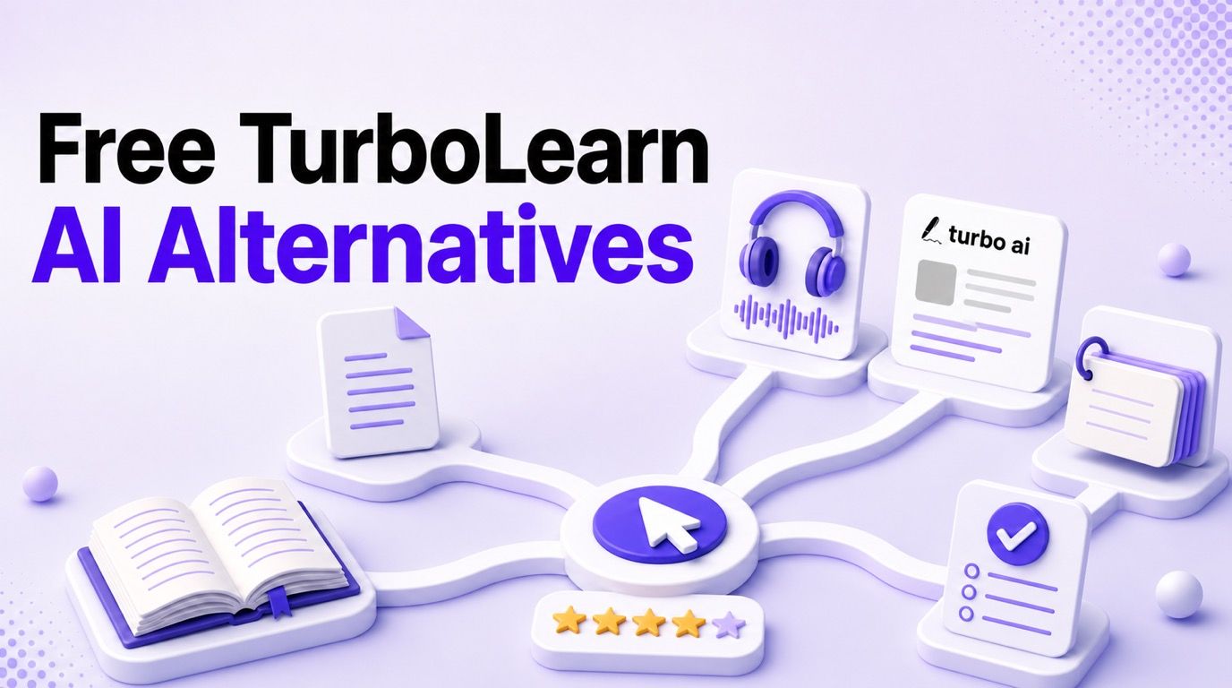 8款最适合学生的免费TurboLearn AI替代品