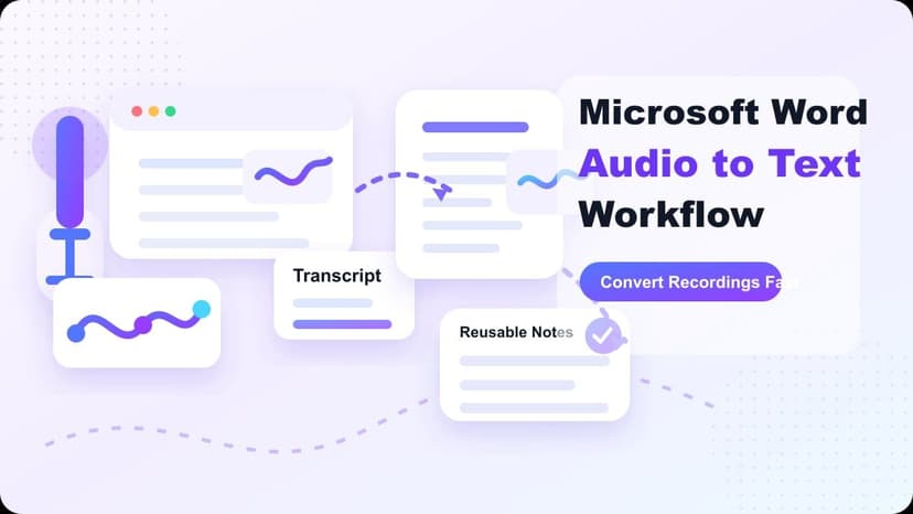 Аудио в текст в Microsoft Word против рабочего процесса Lynote